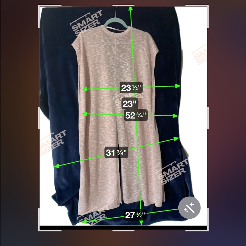 Lane Bryant Blush Pink Open Front Cardigan Size 18/20 NTT - Picture 4 of 7